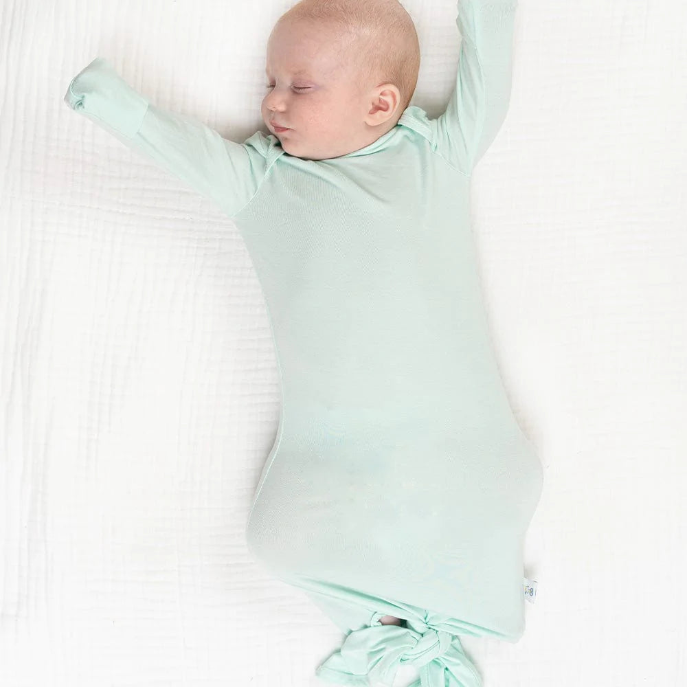 Wholesale Mint Knotted Gown 3-6 months